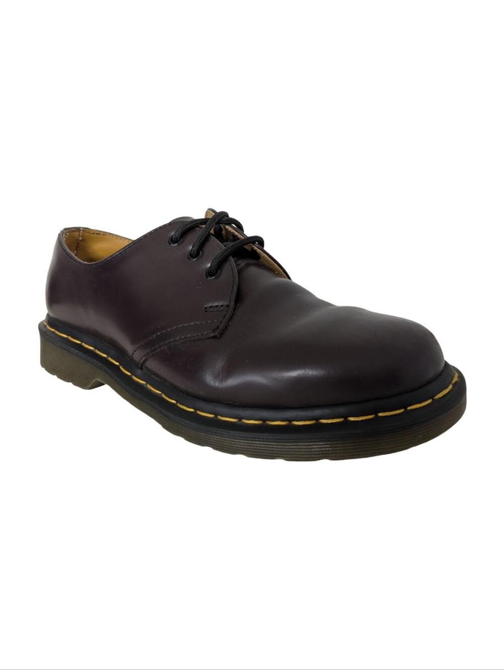 Dr. Martens 1461 Derby Shoe in Dark Purple Unisex Size 7 Men's / EU 39/ Ladies 8